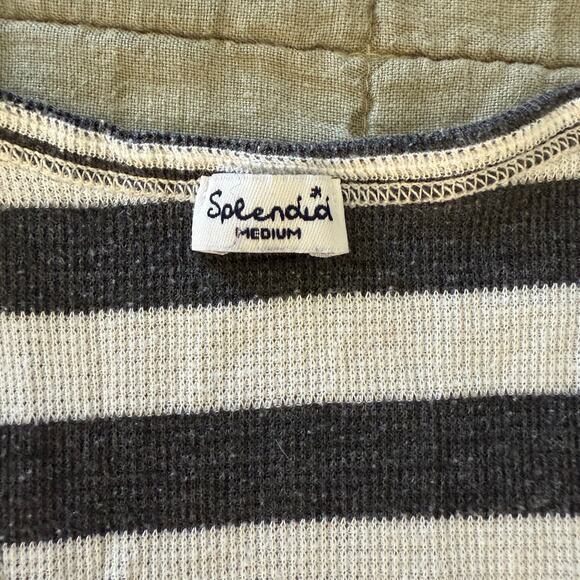 Splendid Striped Racerback Tank Top – Size Medium - Picture 4 of 4